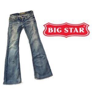 VINTAGE :: 25x29.5 Big Star Ultra-Low Rise Sweet Bootcut Flare Jeans